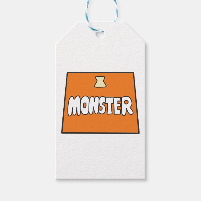Pikamee Costume, Monster  Gift Tags (Front)