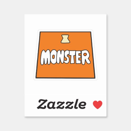 Pikamee Costume Monster  Sticker