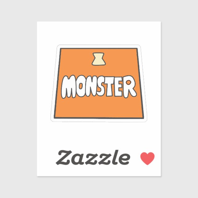 Pikamee Costume, Monster  Sticker (Sheet)