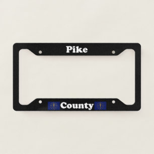 Pike County Indiana LPF License Plate Frame