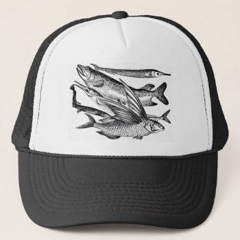 Pike Family - Fish Trucker Hat by Kinder_Kleider at Zazzle