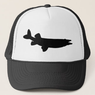 Pike fish trucker hat