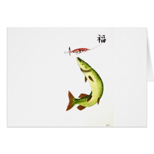 Pike Fishing Cards (Front Horizontal)