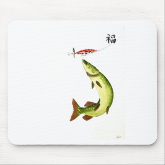 Pike Fishing Mouse Pad