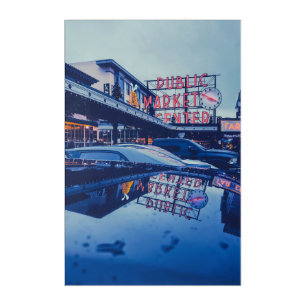 Pike Market Seattle Acrylic Print
