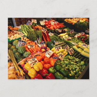 Pike market, Seattle Postcard