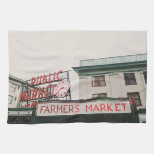 Pike Place Market Kitchen Towel