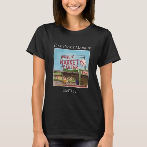  Pike Place Market Seattle T_Shirt