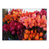 Pike Place Tulips Card (Front Horizontal)