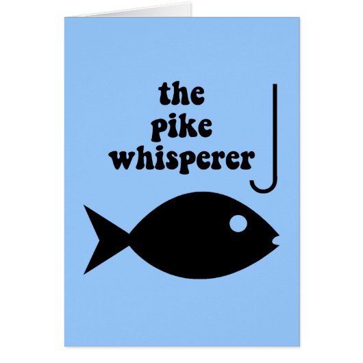 pike whisperer fishing cards (Front)