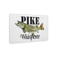 Pike Whisperer License Plate