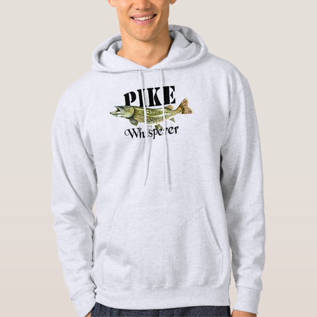 Pike Whisperer Light Hoodie (Front)
