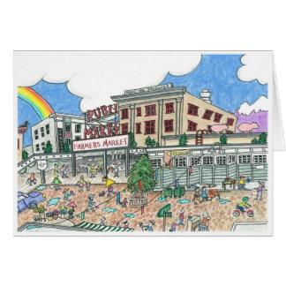 Pike's Market Place, Seattle, Washington in the