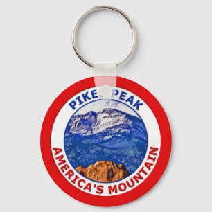 Pikes Peak America's Mountain Keychain