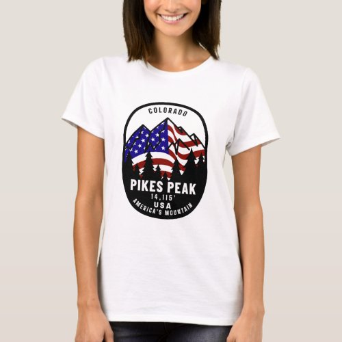 Pikes Peak Americas Mountain T_Shirt