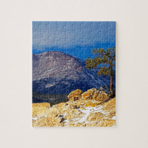 Pikes Peak and Lone Tree Jigsaw Puzzle
