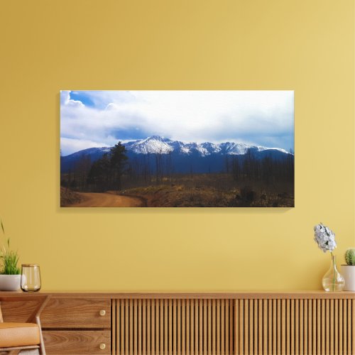 Pikes Peak Canvas Print