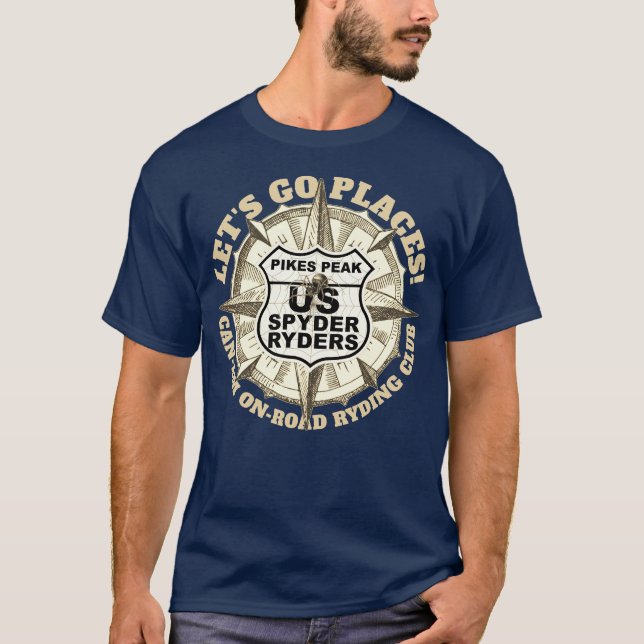 Pikes Peak Chapter - Let's Go Places! T-Shirt (Front)