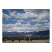 Pikes Peak Clouds Card (Front Horizontal)