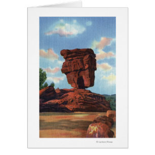 Pikes Peak, Colorado - Balanced Rock Cards