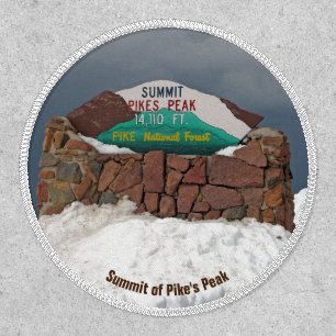 Pikes Peak, Colorado Design Patch