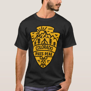 Pikes Peak Colorado � Spirit of the Mountains T-Shirt