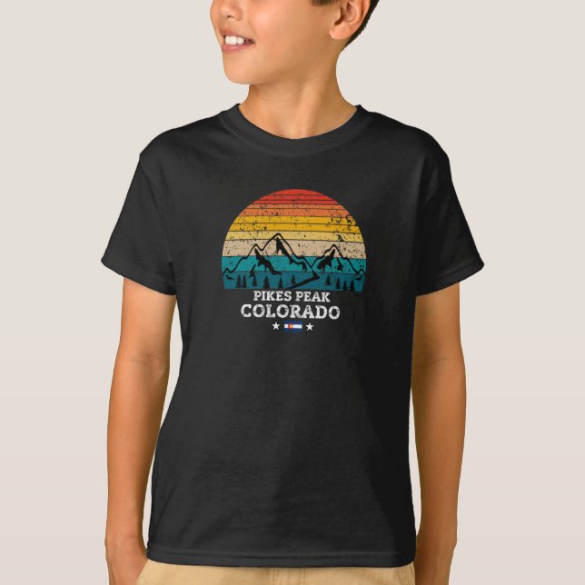Pikes Peak Colorado T-Shirt (Front)