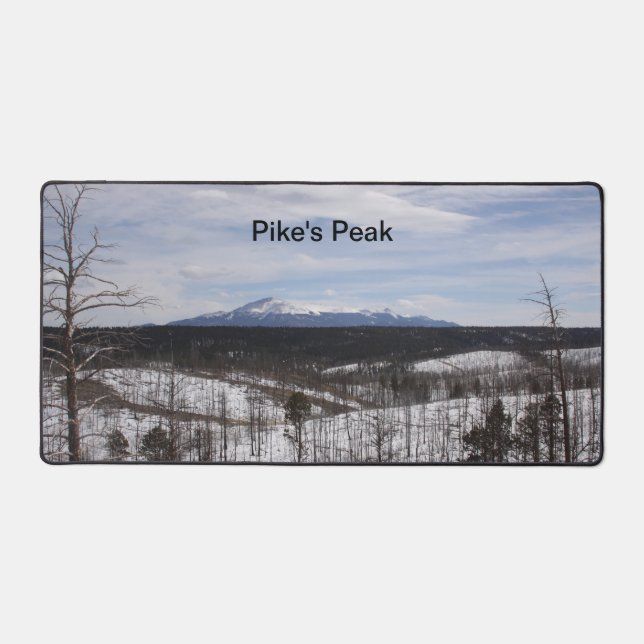 Pike's Peak Desk Mat (Front)