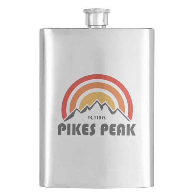 Pikes Peak Flask (Front)