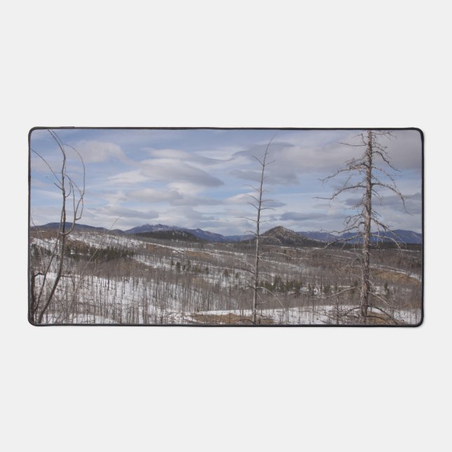 Pike's Peak Forest Desk Mat (Front)
