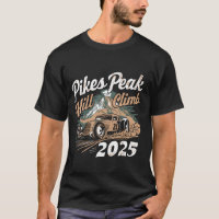 Pikes Peak Hill Climb 2025 Funny Retro Colorado Ca