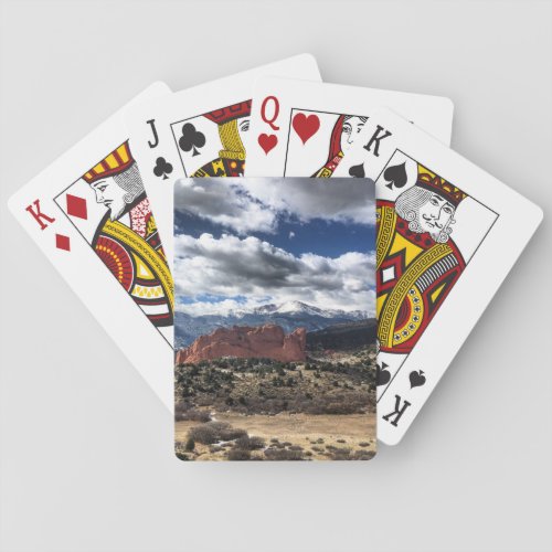 Pikes Peak in Colorado Springs Poker Cards