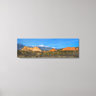 Pikes Peak in the Springtime Canvas Print