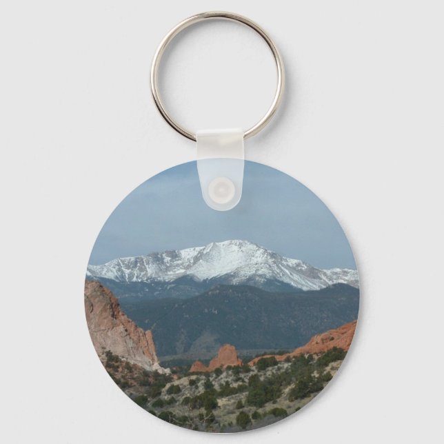 Pikes Peak Keychain (Front)