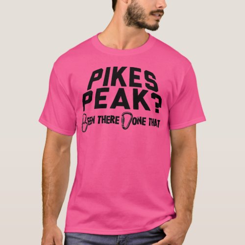 Pikes Peak Mountain Climbing T_Shirt