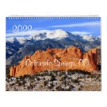 Pikes Peak Mountain, Colorado Springs, Co Calendar at Zazzle