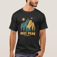 Pikes Peak Mountains Colorado Hiking Outdoors Vint