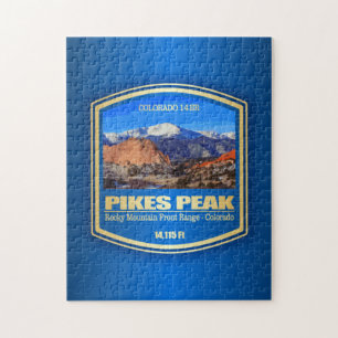 Pikes Peak (PF) Jigsaw Puzzle