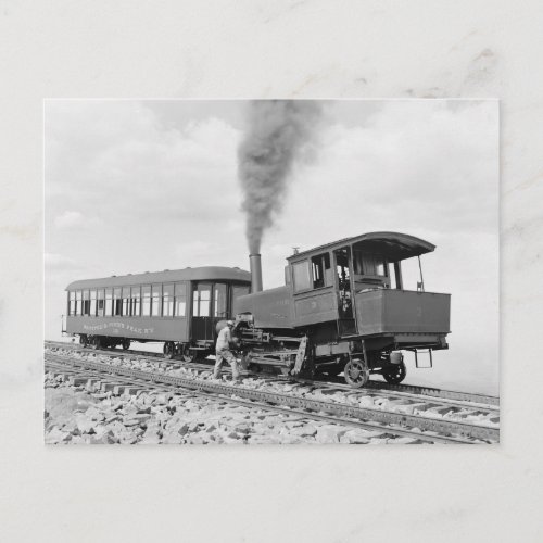 Pikes Peak Railway 1900 Postcard