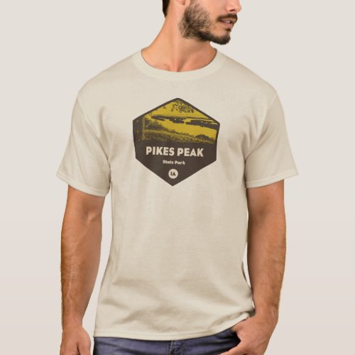 Pikes Peak State Park Iowa T_Shirt