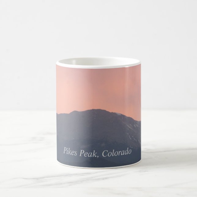 Pikes Peak Sunset mug (Center)