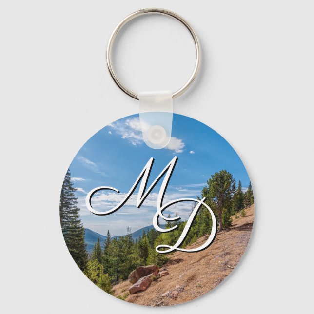 Pikes Peak Train Ride Key Chain (Front)