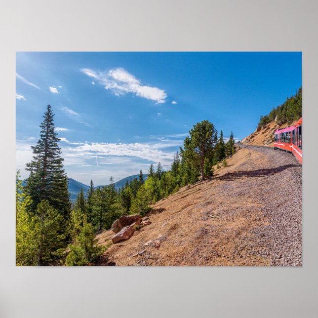 Pikes Peak Train Ride Poster (Front)