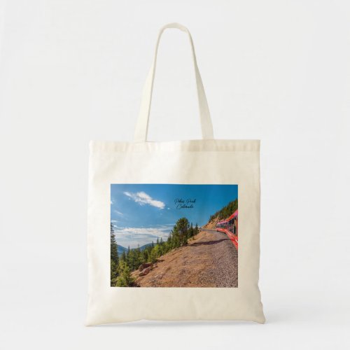 Pikes Peak Train Ride Tote Bag