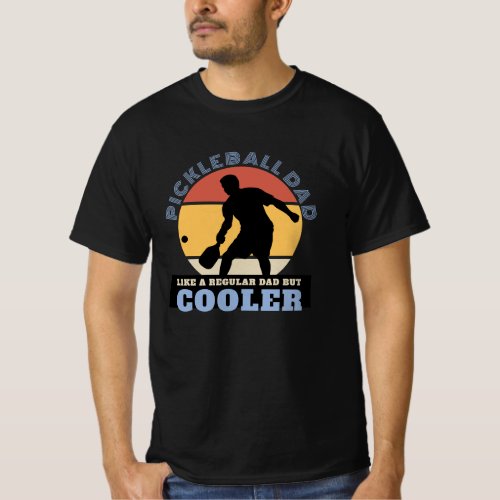 Pikleball Dad Funny Player T_Shirt