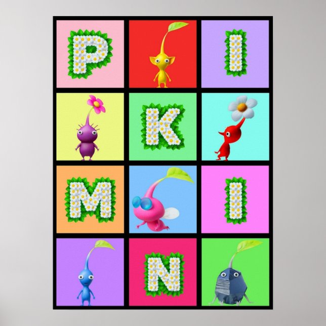 Pikmin heroes poster (Front)