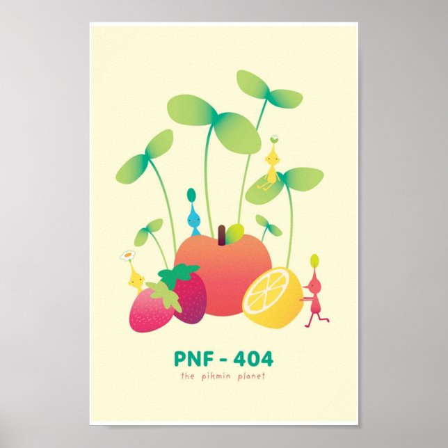 Pikmin Planet Poster (Front)
