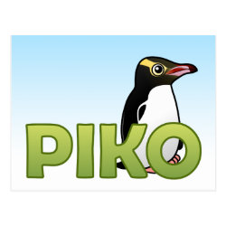 Yellow-eyed Penguin Postcard