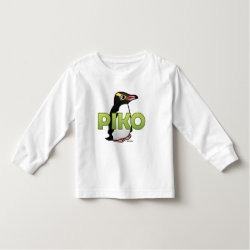 Yellow-eyed Penguin Toddler Long Sleeve T-Shirt