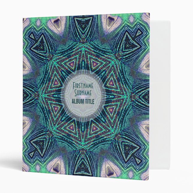 Pikolia GeoGems Album Binder (Front/Inside)
